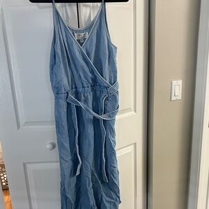 Anthropologie Light Blue Denim sundress Cloth & Stone